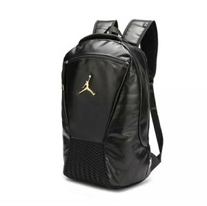 jordan backpack black and gold